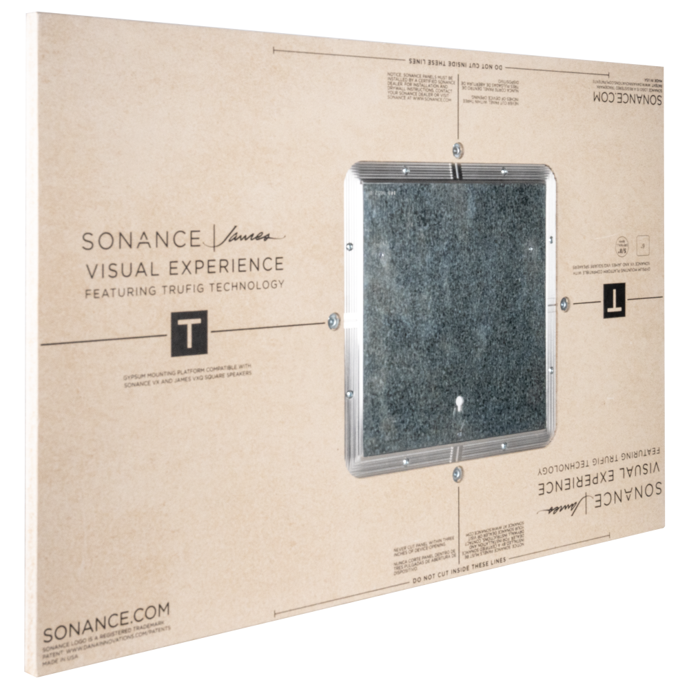 TRUFIG PLATFORM FOR VX-VXQ 6" SQUARE 5/8" GYPSUM BOARD