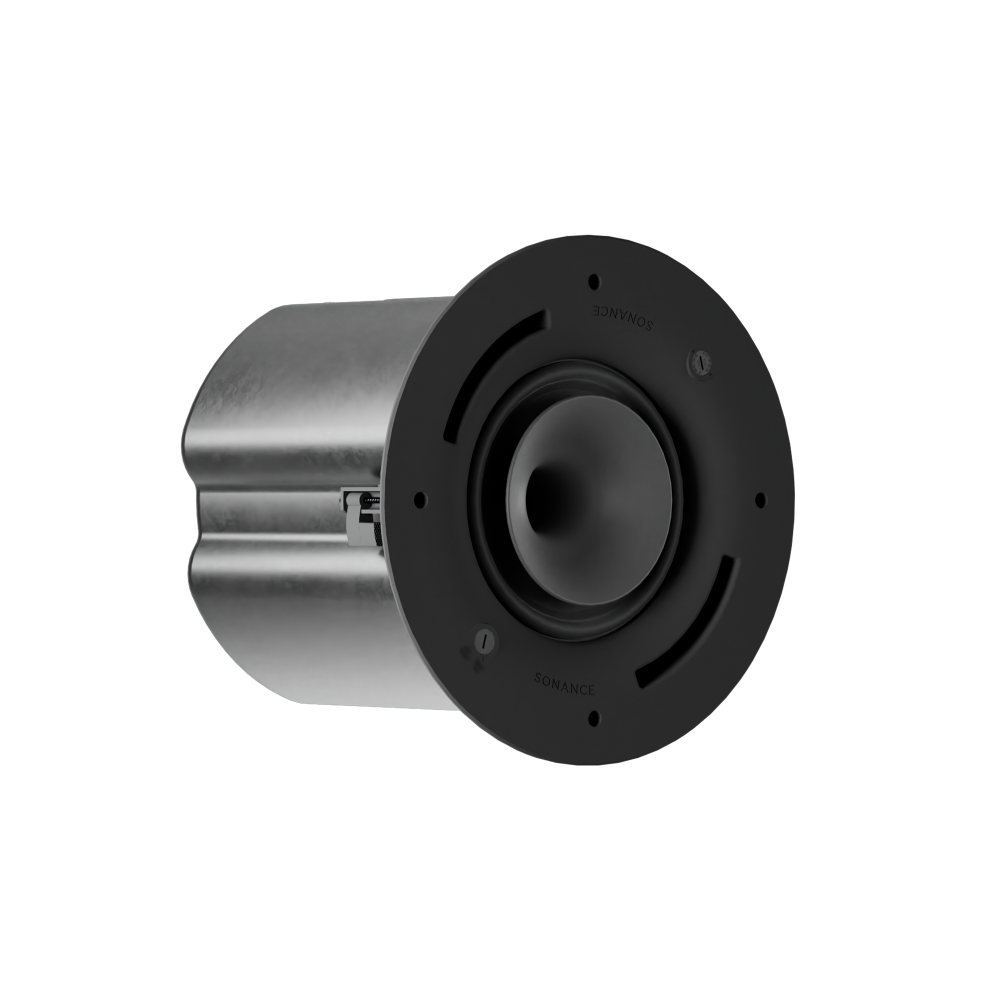 PS-C85RT PROFESSIONAL SERIES HIGH OUTPUT VARIABLE DISPERSION IN-CEILING LOUDSPEAKER WITH TRIMLESS WHITE ROUND GRILLE (1 EACH)