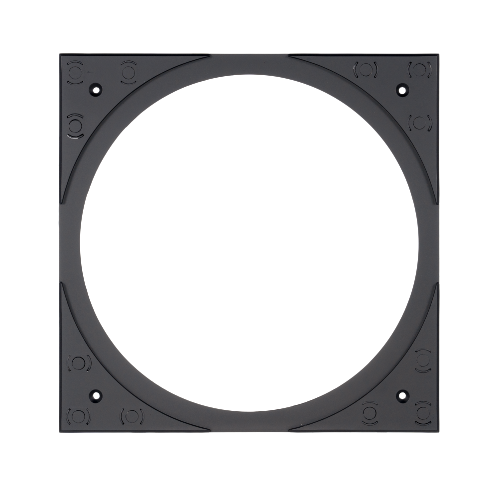 VX 6" SQUARE ADAPTER W/ MICRO TRIM GRILLE (1 PAIR)