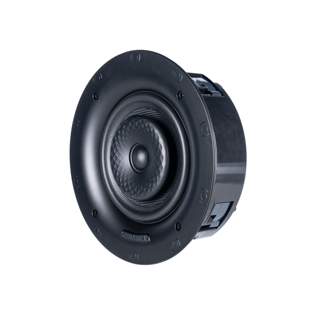 VX62R TL 6" ROUND IN-CEILING THIN-LINE SPEAKER W/ WHITE MICRO TRIM GRILLE (1 PAIR)
