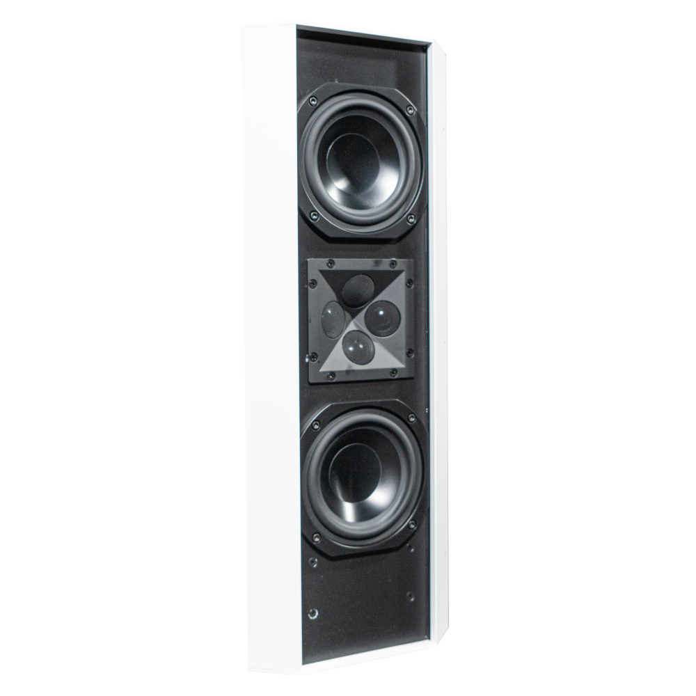 W53Q KIT | DUAL 5.25" WOOFER, 2-WAY, WEDGE SPEAKER CONFIGURATION (STANDARD OR BUILT TO ORDER OPTIONS AVAILABLE)
