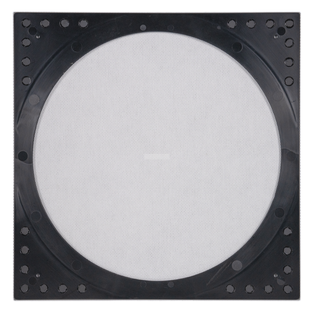 PS-C85RT SQUARE ADAPTER W/ GRILLE WHITE (1 PAIR)